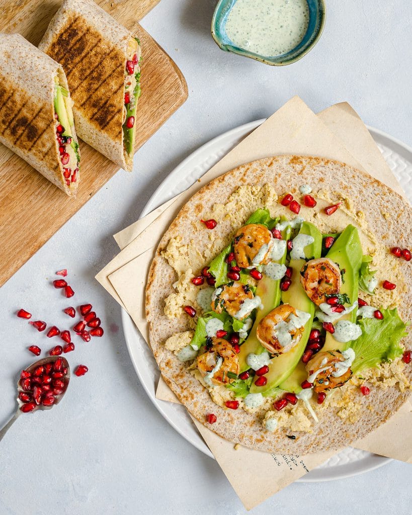 wrapy z hummusem drlifestyle