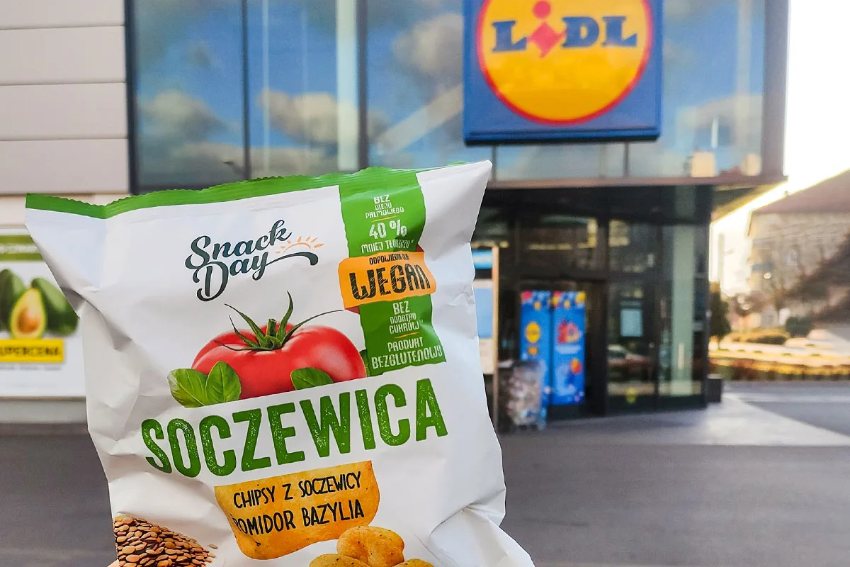 chipsy z soczewicy