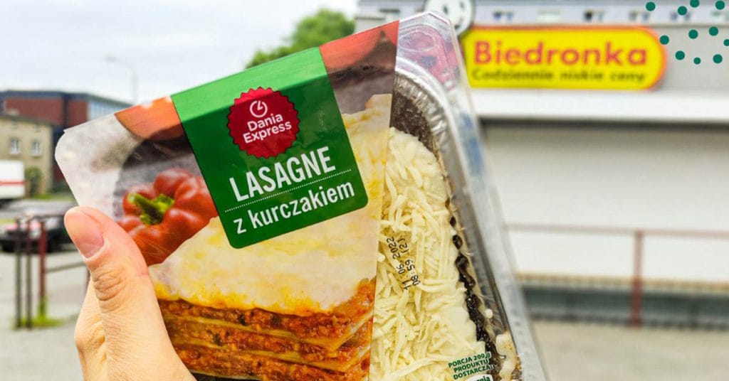 lasagne z kurczakiem z biedronki recenzja