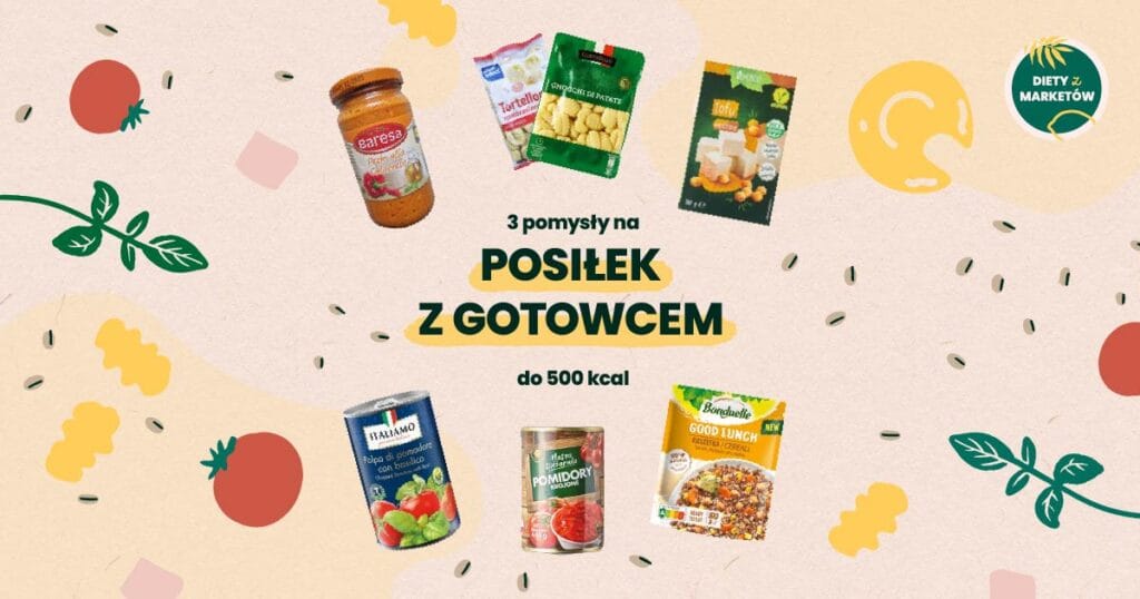 posiłek z gotowcem