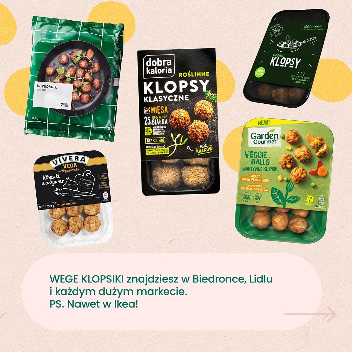 wege klopsy znajdziesz w biedronce i lidlu
