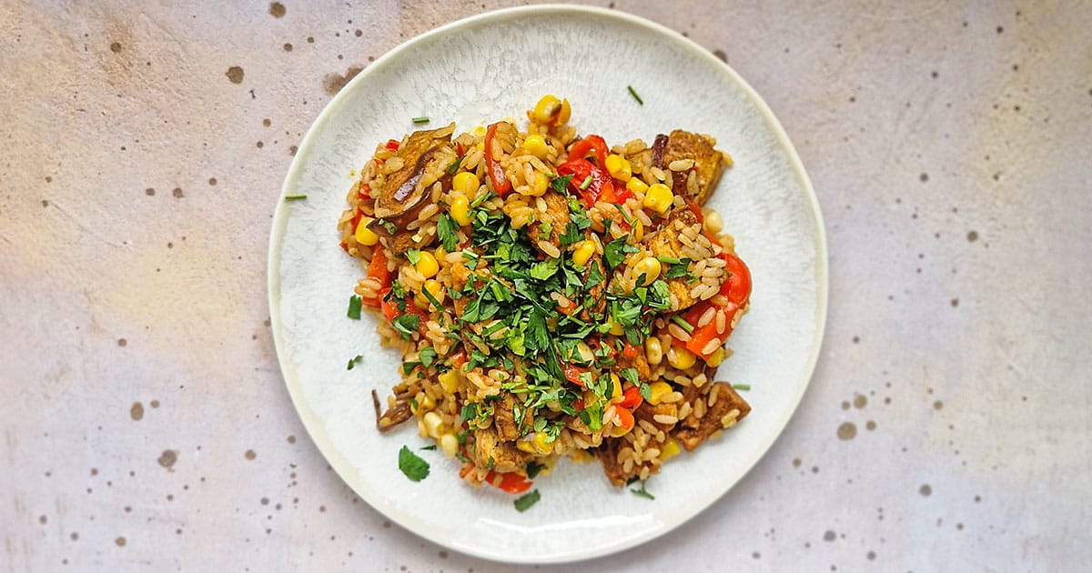 risotto a'la fajitas