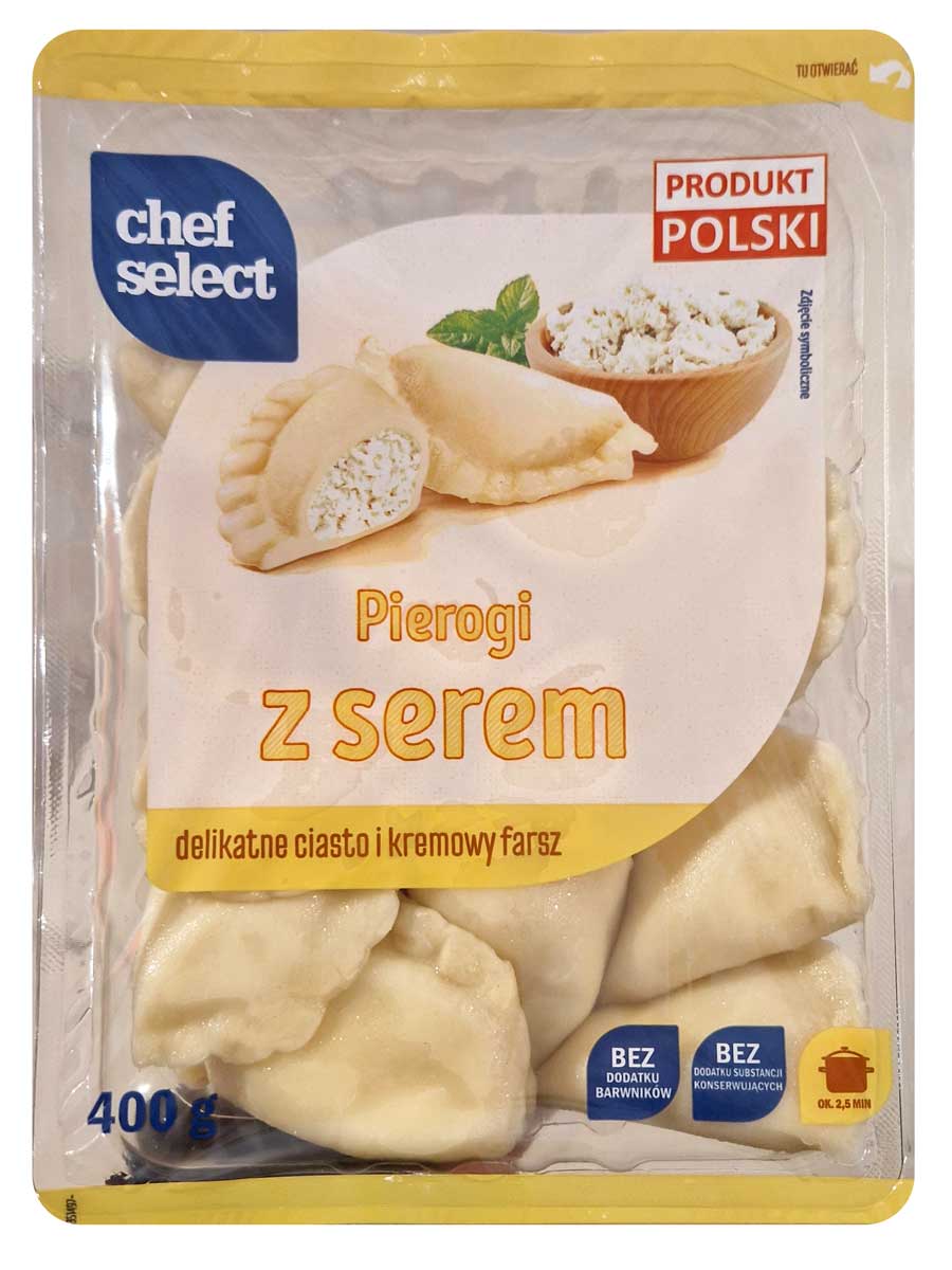 pierogi chef select z serem lidl