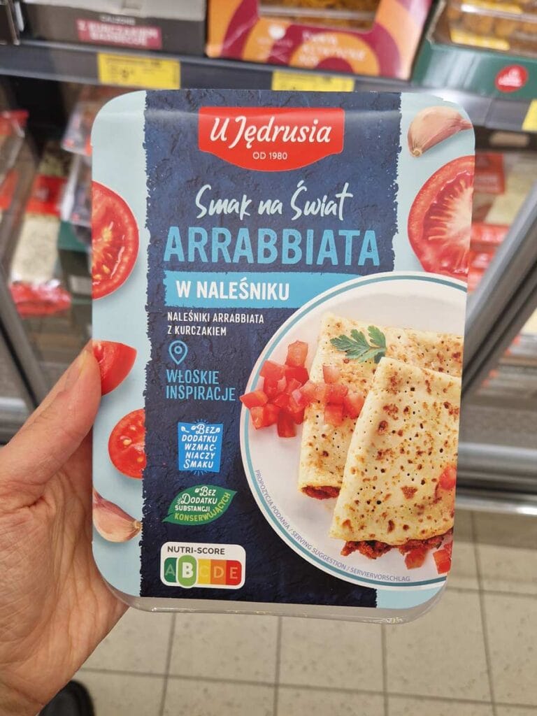 naleśniki z biedronki arrabiata "u jędrusia" 