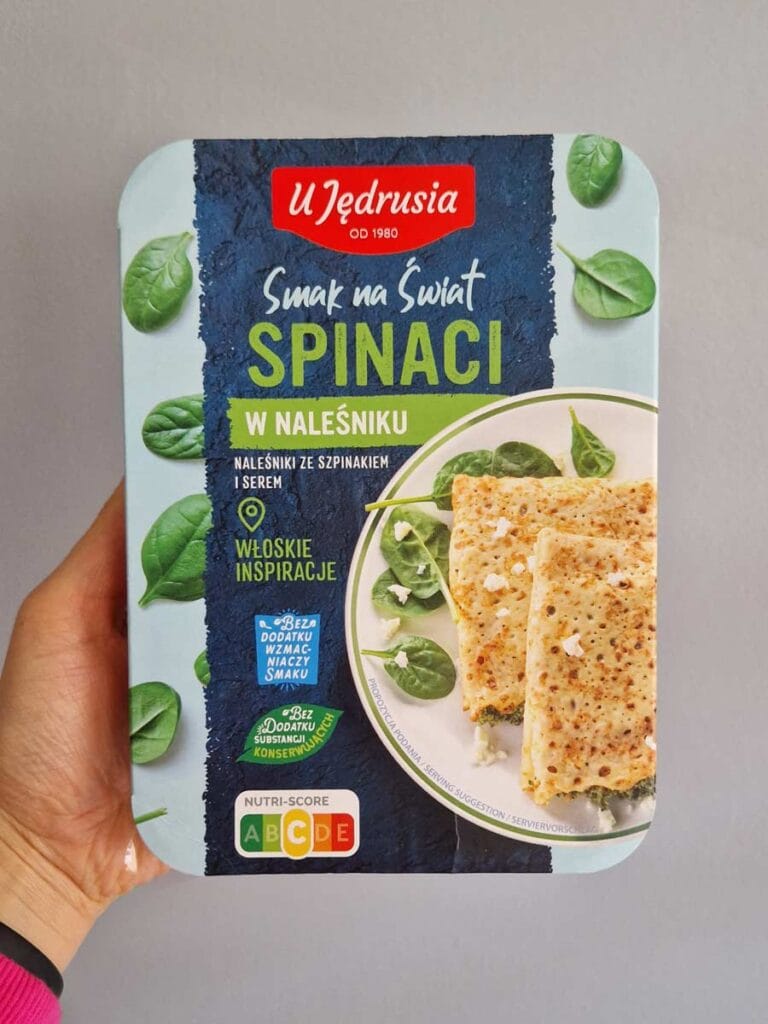 naleśniki z biedronki spinaci "u jędrusia" 