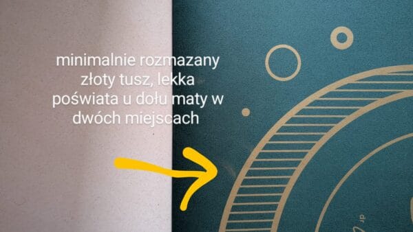 Tajemniczy ogród - mata do jogi PRO 4 mm - zielona - obrazek 21