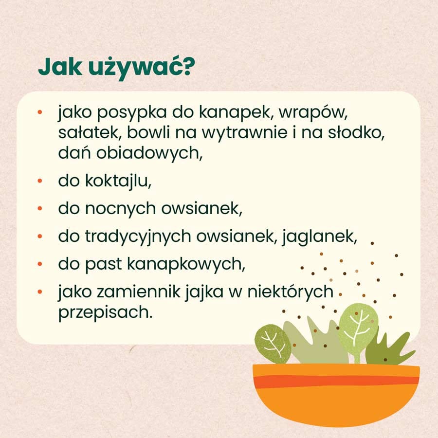 jak używać siemienia lnianego?
