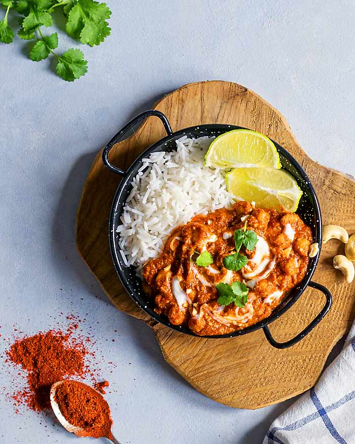 tikka masala z ryżem