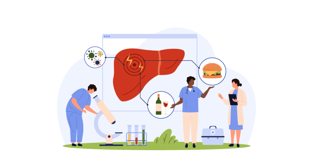 niealkoholowe stłuszczenie wątroby