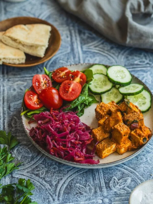 Pita indyjska z tofu