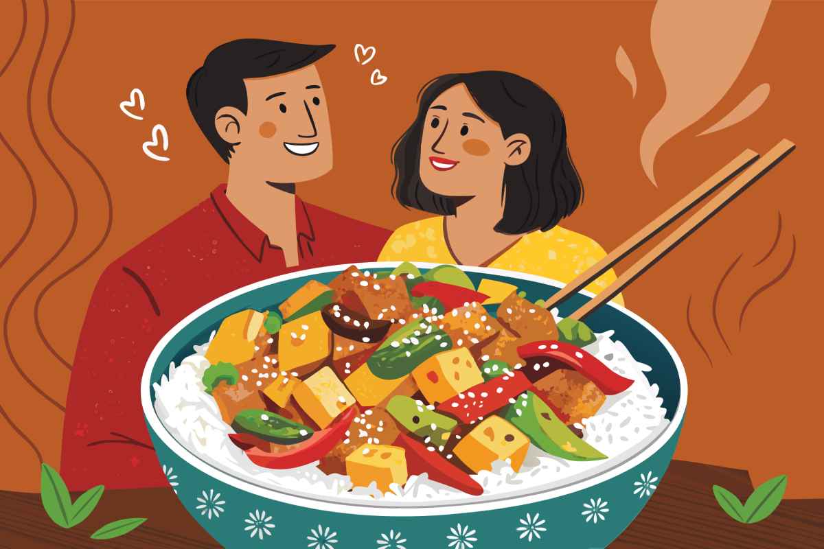 wspólne gotowanie i dieta dla pary